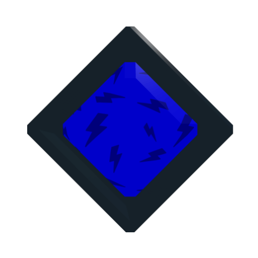 Blue Lightning gem