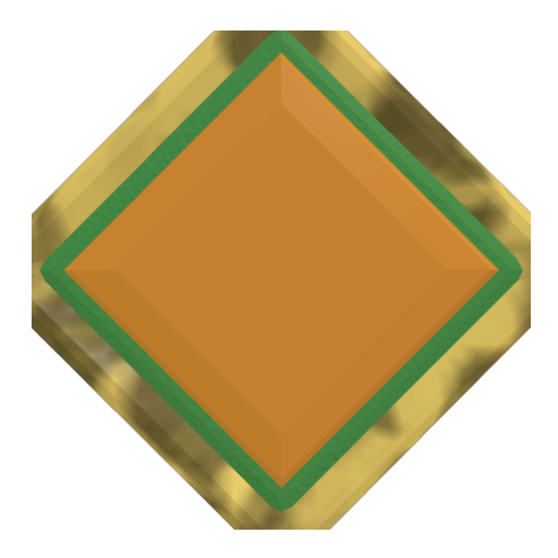 Canteloupe Chunk gem