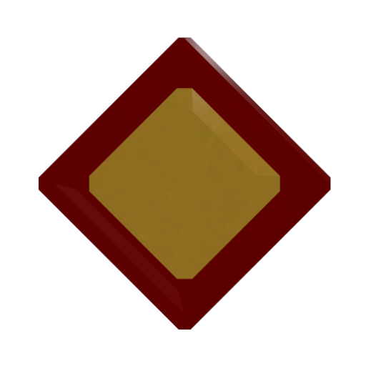 Gold n Red gem