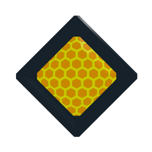 Honeycomb gem