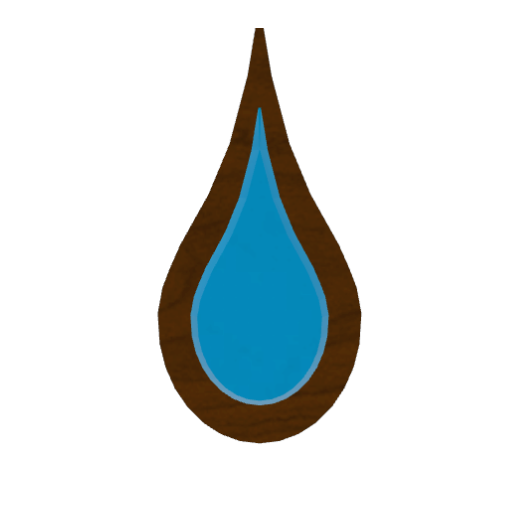 Raindrop gem