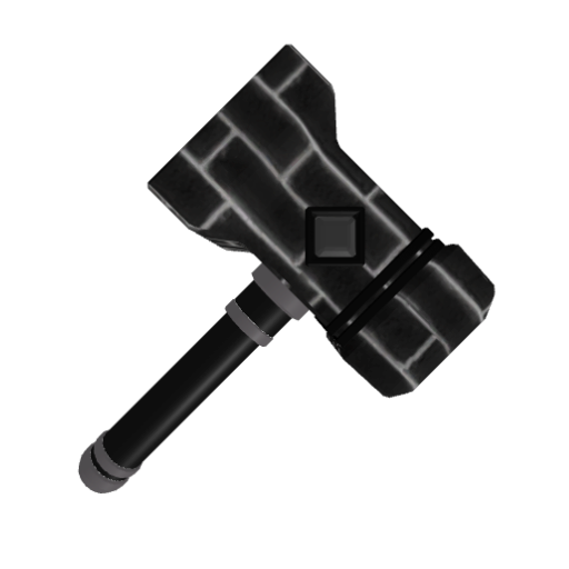 Black bricks hammer