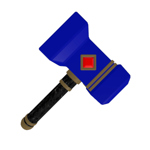 Bronze n Blue hammer