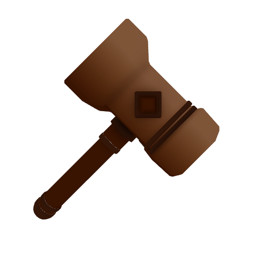 Brown Gradient hammer