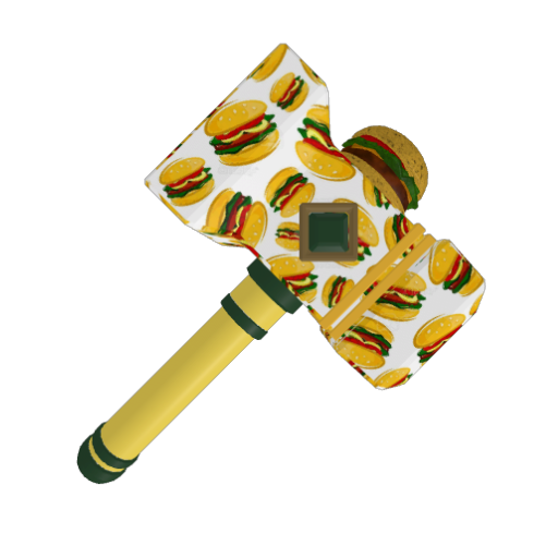 Burger Bash hammer
