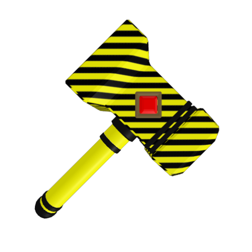 Caution! hammer