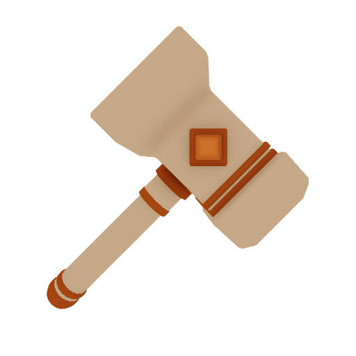 Orange n Cream hammer