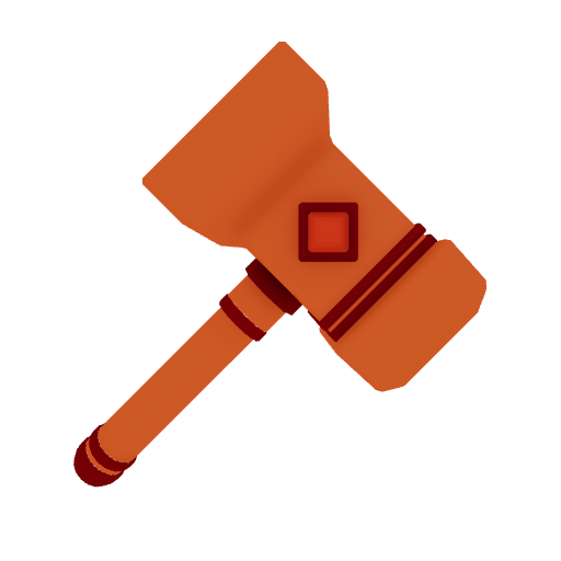 Orange n Red hammer