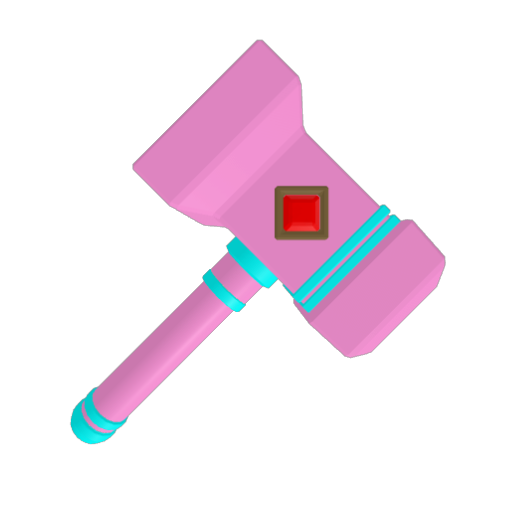 Pink n Cyan hammer