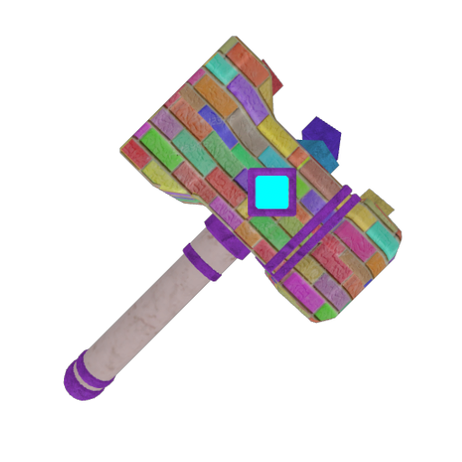 Rainbow Bricks hammer