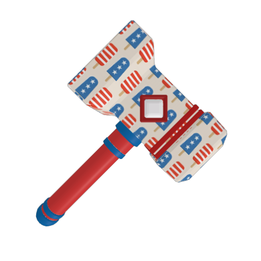Striped Popsicles hammer